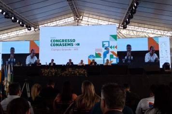 Foto - SECRETÁRIO DE SAÚDE DE RIACHO DA CRUZ PARTICIPOU DO XXXVI CONGRESSO NACIONAL DA CONASEMS